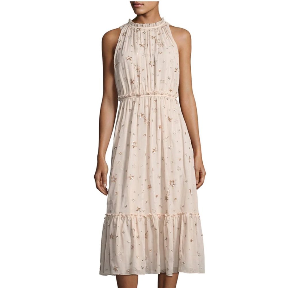 The Madison Ave x Kate Spade Blush Pink Star Dress